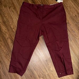 Burgundy Pants